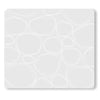 Modern-Twist silicone placemat is the innovative cornerstone to its collection. Made of plastic-free, platinum-grade silicone, the company's placemats are non-porous, crease-free, food-safe, and easy to clean – just wipe off or toss in the dishwasher. Perfect for any home! Placemat: Pebbles - White SKU: PM020; UPC 816990015142.