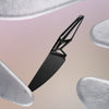 Mono SK59 Black chef's knife. SKU 59640. Mono SK59 Black chef's knife has a 17 cm long blade and a total length of 32 cm. It is a universal chef's knife for various cutting tasks.