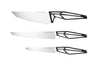 Mono SK59 set of 3. This set consists of Mono SK59 chef's knife, ham slicer and utility knife. Blades made of Sandvik 12C27TM deliver lasting cutting power, they rarely need to be resharpened.
