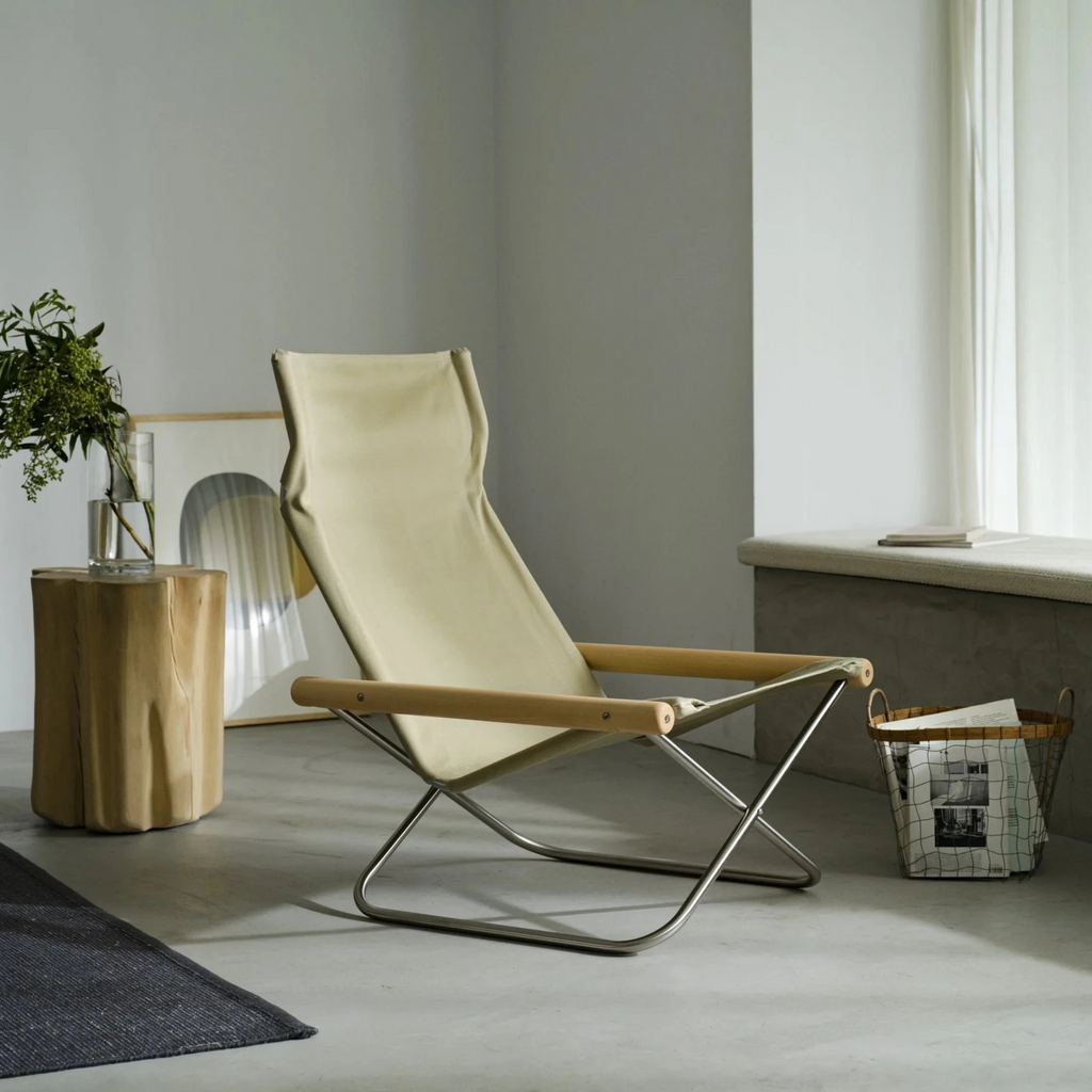 Open your chair, open your world.
One chair transforms your workspace into a retreat. 
Two chairs turn your balcony into a cozy spot for conversation.
Who says you need to go far to feel refreshed? 
Create a comfortable space wherever you are.
With a bit of imagination, ordinary places can feel like new worlds. 
So, where would you like to open your chair?