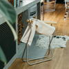 The innovative method of folding the chair by turning both ends of the backrest inwards was invented for Nychair X 80. The chair is even lighter than Nychair X and weighs 6 kg. When folded, it remains upright and its compact size allows to save space and reduces the environmental impact in transport. The chair comes already assembled and can be used straight out of the box.