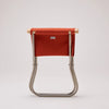The Ottoman can be used separately as a stool, but its role does not stop there: with a tray on top, it can be used as a side table; it can be placed at the entrance as a supporting seat for taking shoes off; it can turn into a temporary storage rack; or, when not used, it can be folded and stored in a space as tight as 9 cm.