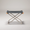 Many ottomans have a slanted seat to accommodate the shape of the legs and feet better, but Nychair X Ottoman has a flat horizontal seat to serve other purposes as well. 