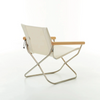 The S-shaped backrest naturally supports the lower back. Without proper support, it is easy to hunch over, resulting in a posture that causes fatigue.