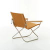 The main focus remains on comfort and leisure, but thanks to the higher seat and more upright body position, the chair is perfect not only for solitary relaxation, but also for socializing and meals.