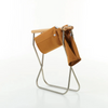 The clever and unique folding mechanism makes this chair even smaller when folded, making it easier to carry it between different spaces. The main focus remains on comfort and leisure.