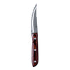 Old Farmer Micarta 4-Piece Steak Knife Set Classic Rosewood. Old Farmer Classic Rosewood features a pressed rosewood handle and the blade is made of durable 18/8 stainless steel. Old Farmer is a beautiful and rustic stainless steel steak cutlery designed by Bent Severin, an industrial designer who worked with perfection in every material. He was considered one of Denmark’s leading sculptors and designers with significant influence in the creative world.
