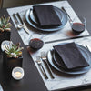 Made from plastic-free silicone & hand silk-screened with graceful designs, the modern-twist marble print placemat delivers eco-friendly, elegant style to your home. Bring natural beauty to your table with this soft, beautifully translucent pattern that enhances any surface while keeping lead, latex, phthalates, BPAs, & other harsh chemicals far away from your dinner. 