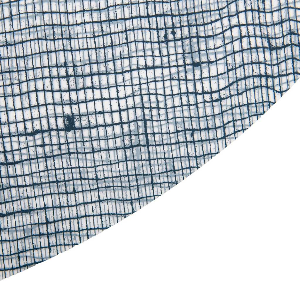 Placemat Oval : Linen - Denim. All modern-twist products are made with 100% pure, food-grade silicone that is European & FDA compliant.