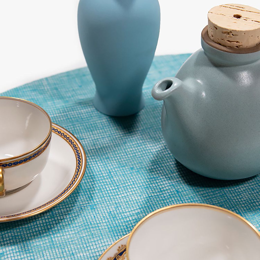 Bring beauty to your table with this soft, beautifully translucent pattern that enhances any surface while keeping lead, latex, phthalates, BPAs + other harsh chemicals far away from your dinner. 