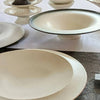 Reiwa Spiral Plate highlights a swirl pattern reminiscent of flowing water. Each eye-catching plate will elevate the appearance of your food. Enjoy the full expression of your food. Easy-to-stack shape: Despite its distinctive shape, it's easy to stack and has a clean, beautiful finish. 22cm plate is perfect for stylishly presenting appetizers and desserts. 27cm plate is recommended for main and pasta dishes, but also for appetizers and desserts where the extra space makes for stylish presentation.