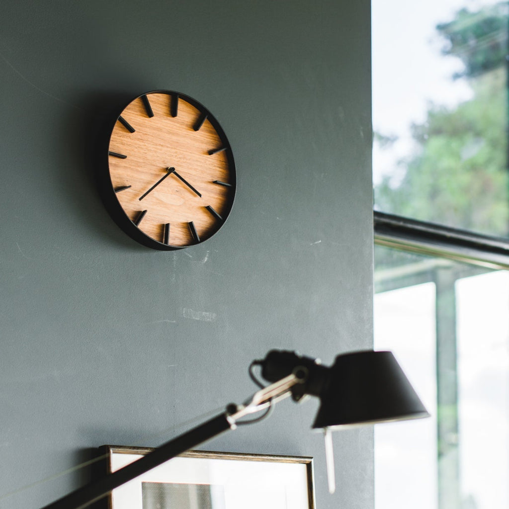 Time to add a functional pop of decor to your room. Simple, yet stylish, this wall clock fits into any office, living room, or bedroom aesthetic.