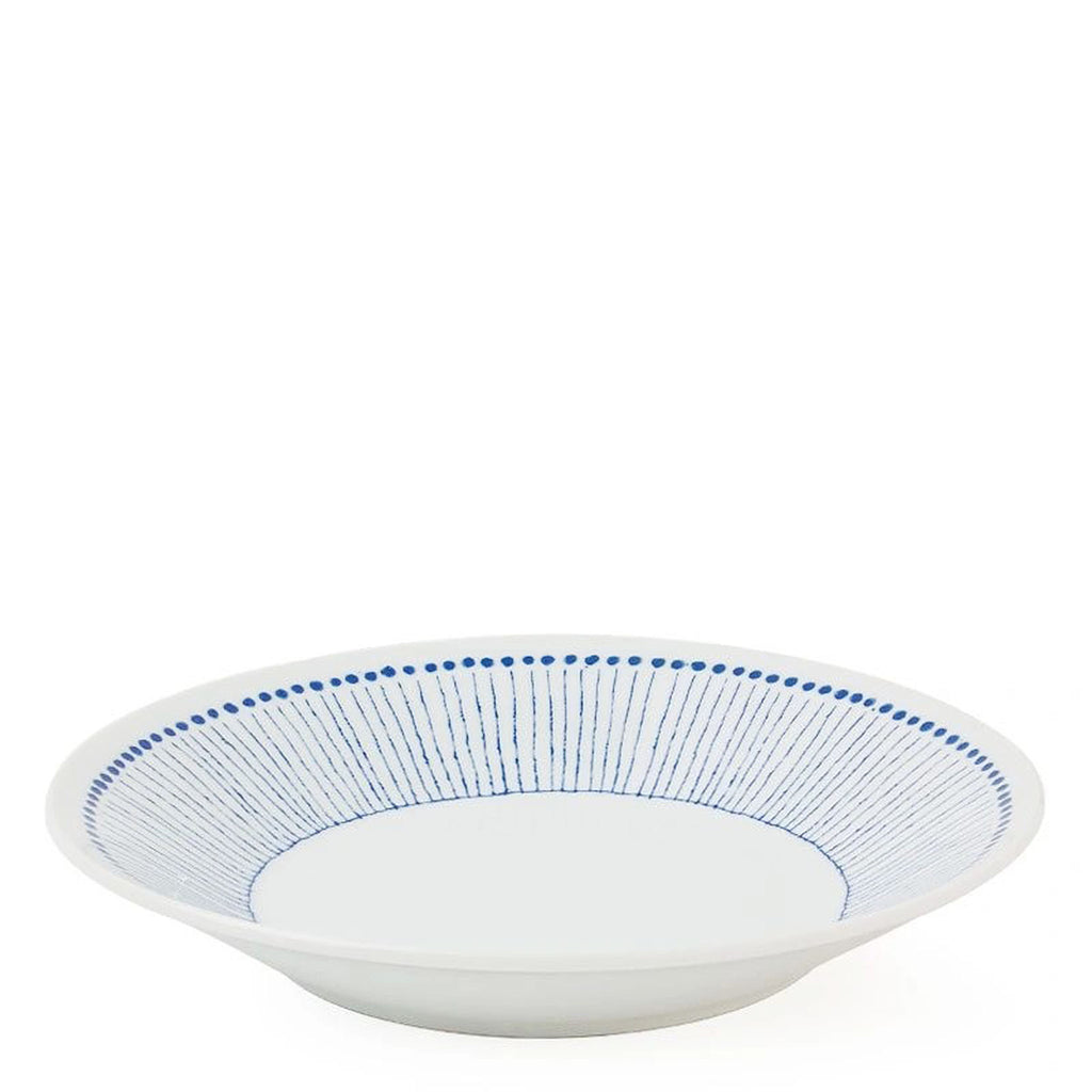 Sou Tokusa 9.5" Plate. 9.5" diameter x 1.5"h. SKU: J3660. This flared plate is perfect shape for the pasta with delicious sauce.