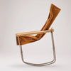 The angles and materials of each seat, armrest, and backrest are carefully crafted to support the body. The fabric adjusts itself to the shape and weight of the user's body, embracing it gently.The soft seat surface and smooth wooden armrests are pleasant to touch.