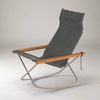 Nychair X Rocking provides a smooth and gentle swaying motion that can be stopped at any desired angle.

Its sleek silhouette with rounded legs seems even lighter than in Nychair X, as if it were floating in the room. It is also easier to get up from the chair thanks to the higher seating position and the momentum of the rocking movement.