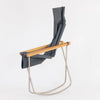 The chair can be easily folded into a thickness of as little as 15-22 cm, which can still stand on its own and can be stored away into a narrow space. Folded chair can also be carried more easily, and with a weight of just 6-6.5 kg, it can be handled with ease by most users.