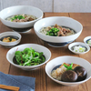 Tobikanna Indigo Blue Series. Satin Indigo Tobi Kanna design serving/noodle bowl. 8-3/8" diameter x 3-1/4"h. 40 oz. capacity.
Dishwasher/microwave safe. Ceramic.
Made in Japan. SKU 140-060.
