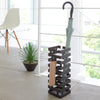 Yamazaki Home Brick Square Black Umbrella Stand. SKU 2363. Lay the foundation for a modern, inviting entryway. This brickwork-inspired umbrella stand offers both eye-catching design and functionality. 