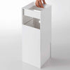 Trash liners can be annoying to replace and even more annoying when they slip or slide down the barrel of the bin. The interlocking design of this clever trash will secure the liner, making sure it never slips out of place.