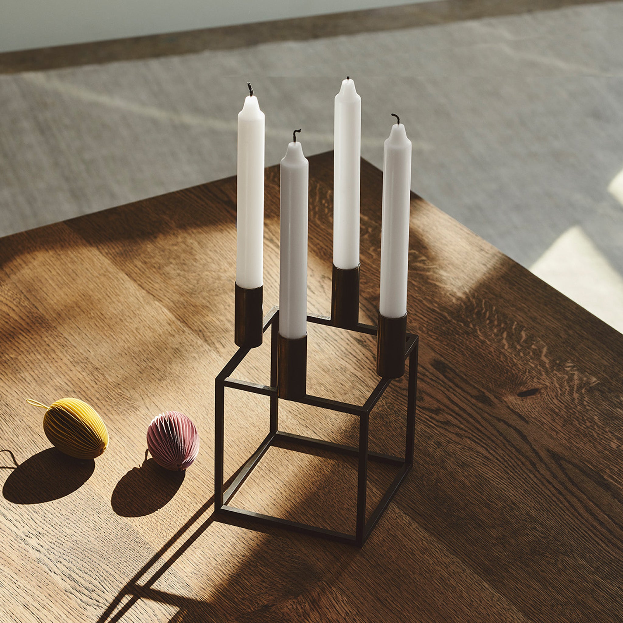 【大特価商品】キャンドルスタンド　by Lassen Kubus 4 Kubus 4 Candle Holder – Danish Design Store