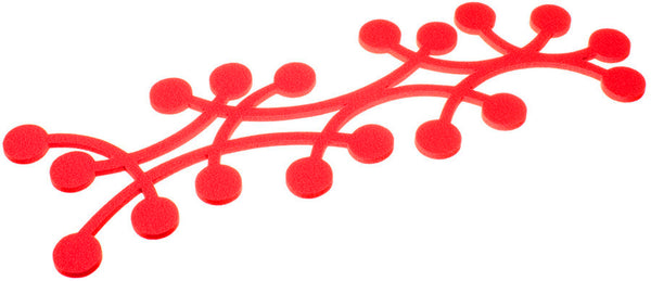MARJA TRIVET, LONG RED 403-UM1-06 by Verso Design. The long MARJA Trivet is not only functional but also a great centerpiece on the dining table.