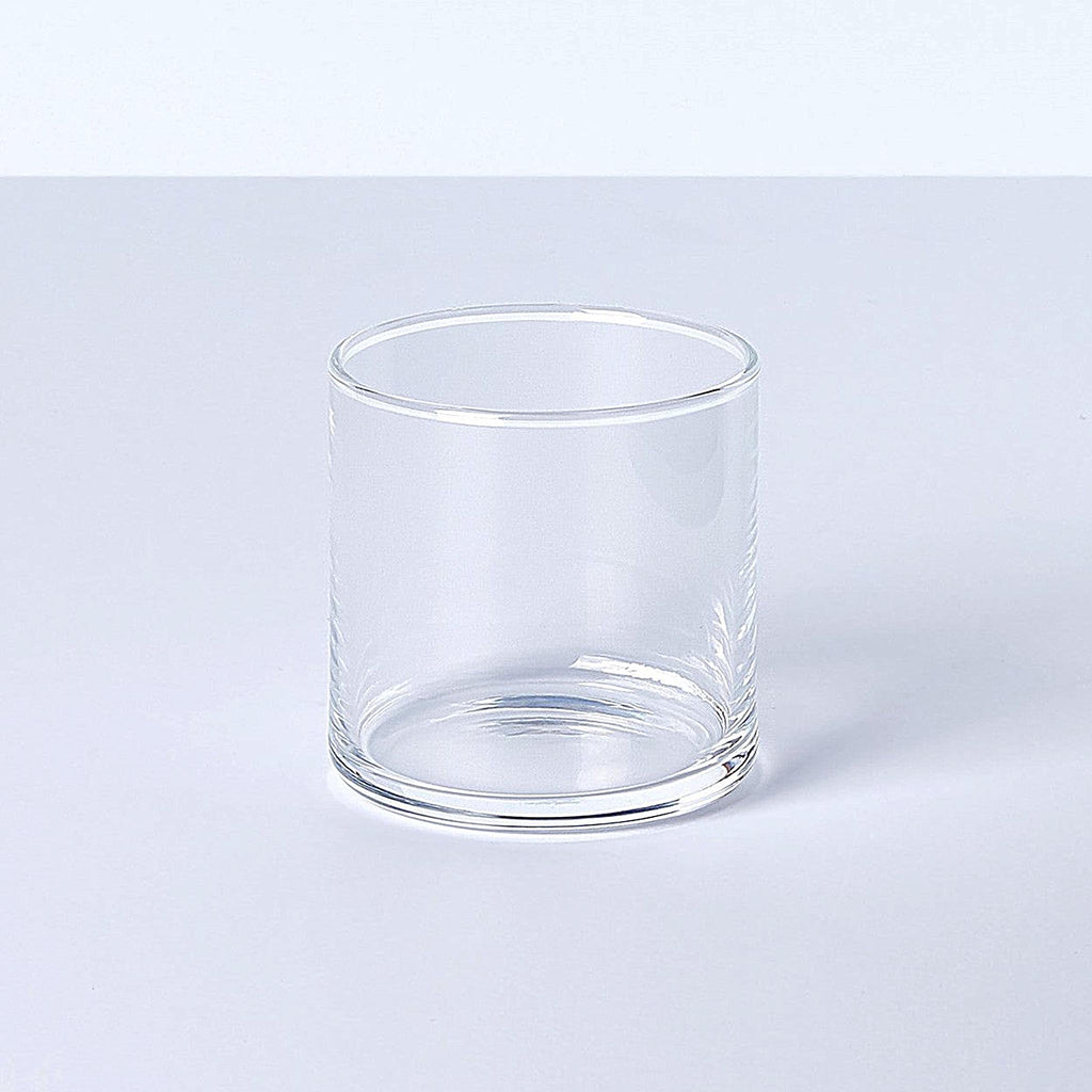 Toyo-Sasaki Glass Circle Tumbler 300590 B-02181 rocks; 10-5/8 fl.oz/320mL 80mm diameter / 3-1/8" diameter; 80mm / 3-1/8" height The most common form of glass drinkware; tumblers can be used for all genres of beverages.