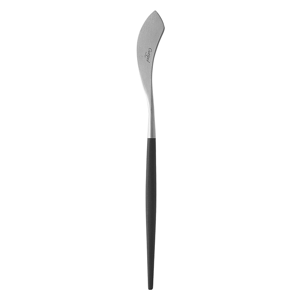 CUTIPOL GOA FISH KNIFE. GO.09. UPC 5609881941102. 23 g  |  (21.5cm). UPC 5609881941102. The perfect symbiosis of west and east in ergonomic and delicate pieces that inspire unique gestures.