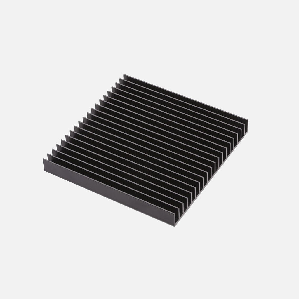 Souda Fin Trivet - Black. Design by Shaun Kasperbauer. aFINS1001c.