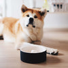 PAIKKA Slow Feed Bowl keeps food fresh and prevents overeating. The Slow Feed Bowl causes your pet to eat around the 3D shape helping him feel full while eating less. Paced eating prevents indigestion and bloating.