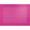 ASA Selection Table Tops PVC Color placemat in pink.