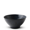 Blue Namako Tokusa 6.75" Bowl J5089. 6.75" diam. x 3.5" h.