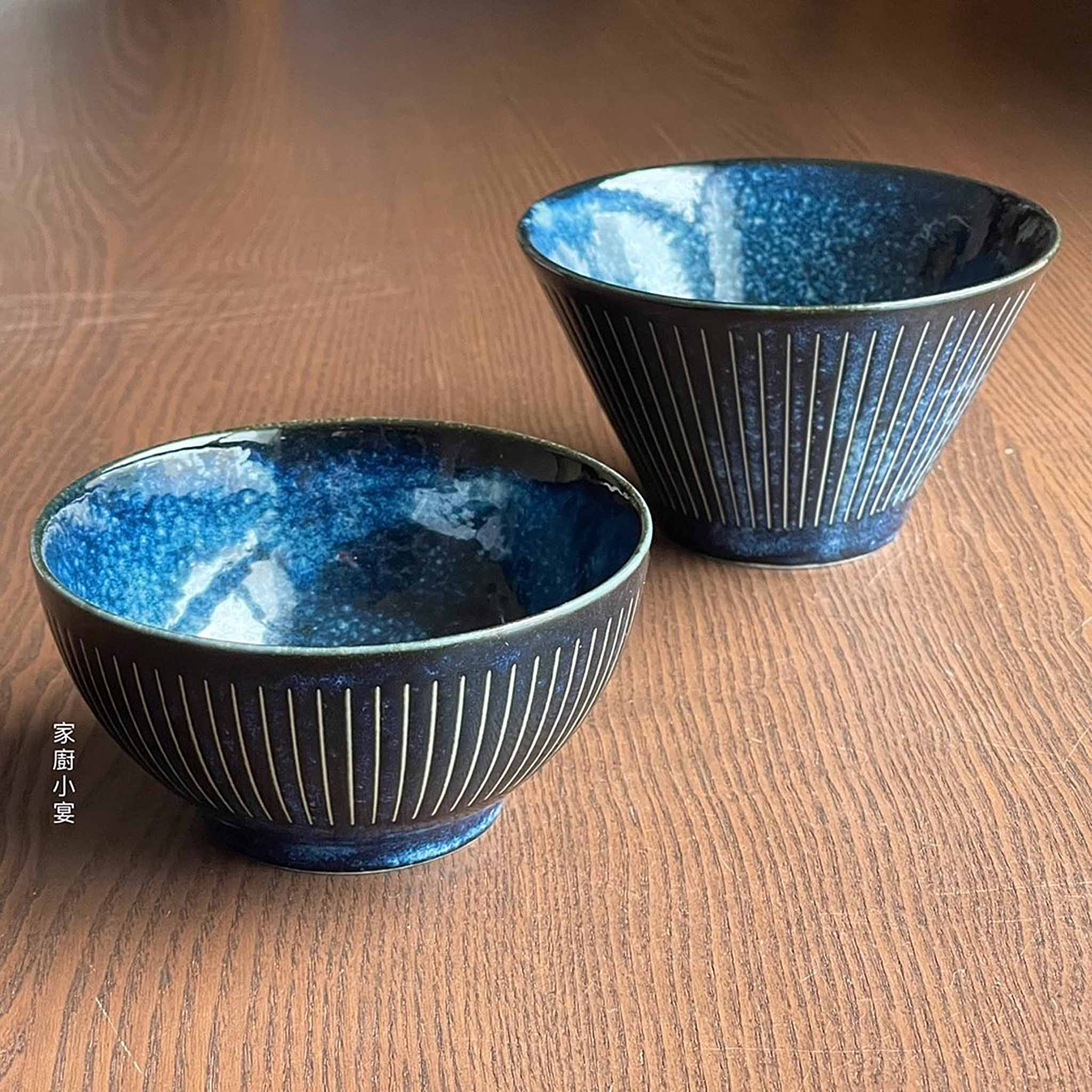 Blue Namako Tokusa Dinnerware Collection from Abode New York