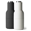 Bottle Grinders BY NORM ARCHITECTS. 4415599 BOTTLE GRINDER, STEEL LID, ASH / CARBON, 2-PACK.