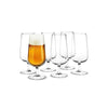 HOLMEGAARD BOUQUET BEER GLASS. 6 PCS., 53 CL.  4803116. 18.5 cm height. 53 cl volume each.