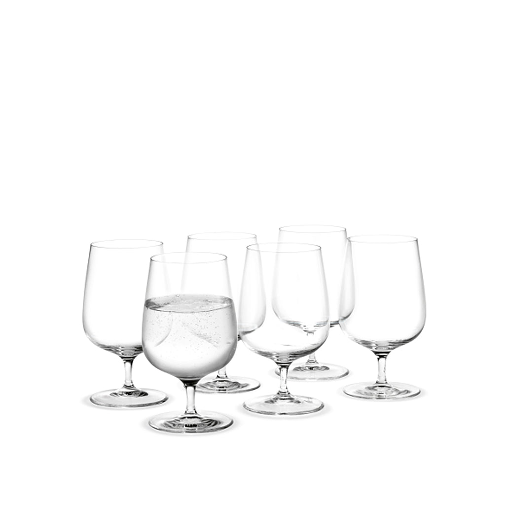 HOLMEGAARD BOUQUET WATER AND BEER GLASS 6 PCS., 38 CL. SKU 4803114. Height: 14 cm. Volume: 38 cl each.
