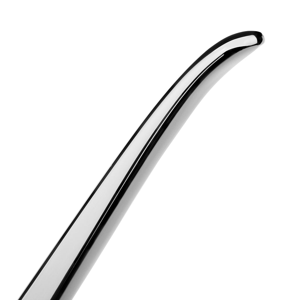 Cutipol Carre Mirror Polished Stainless Steel handle end.