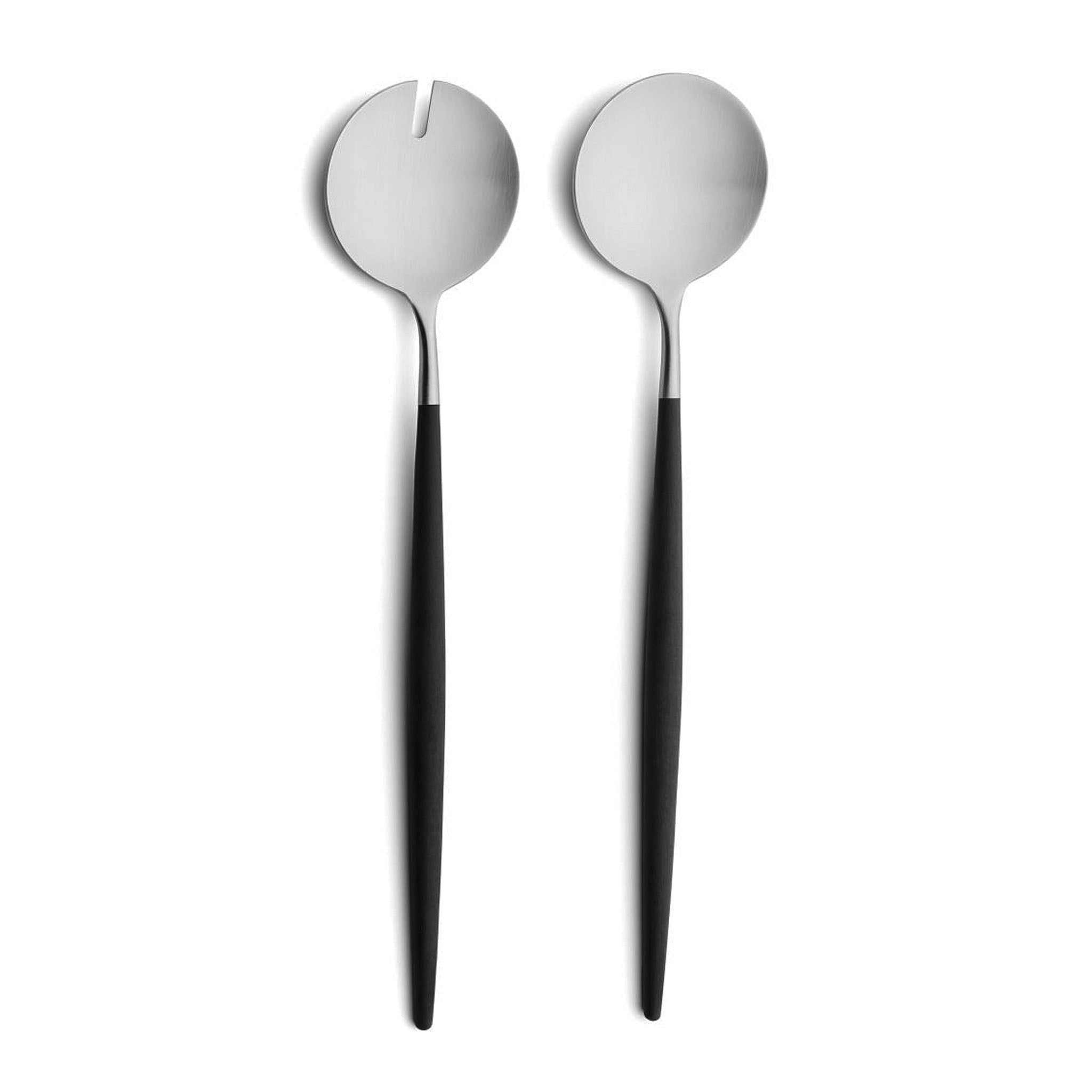 Cutipol Goa Black Matte Brushed Cutlery Collection from Abode New York