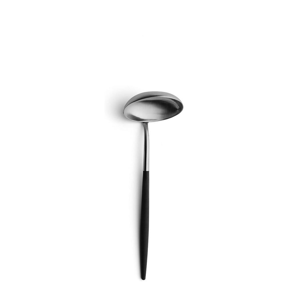 Cutipol GOA SAUCE LADLE Ref: GO.21 | 58.2 g  |  (22cm). UPC 5609881941904. The perfect symbiosis of west and east in ergonomic and delicate pieces that inspire unique gestures.