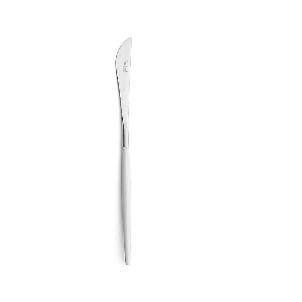 CUTIPOL GOA WHITE DESSERT KNIFE. Ref: GO.06 W | 20.2 g  |  (20cm).