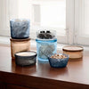 Iittala Kastehelmi Jars. Each piece plays with light in a way that truly showcases the reflective beauty of the glass. 