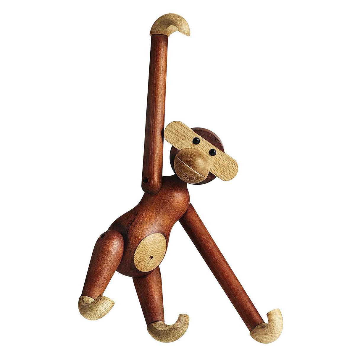 Kay Bojesen Monkey in Teak and Limba Wood (1951) from Abode New York