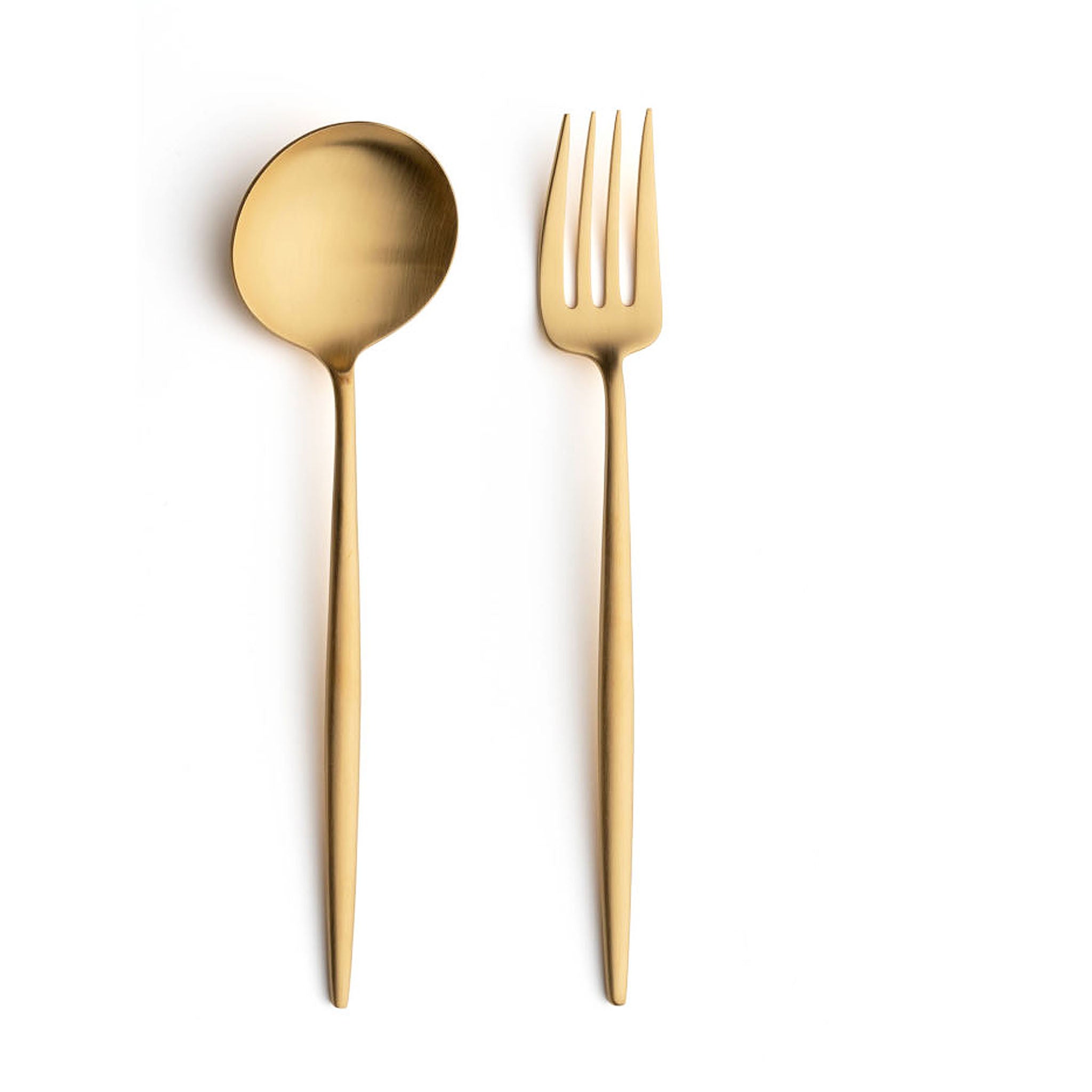 新品CutipolカトラリーMOON MATTE GOLD 各2本セット CutipolカトラリーMOON MATTE GOLD クチポール ～ サラグレース