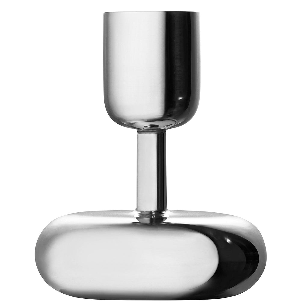 Iittala Nappula Candleholder Stainless Steel 107mm SKU 1023340