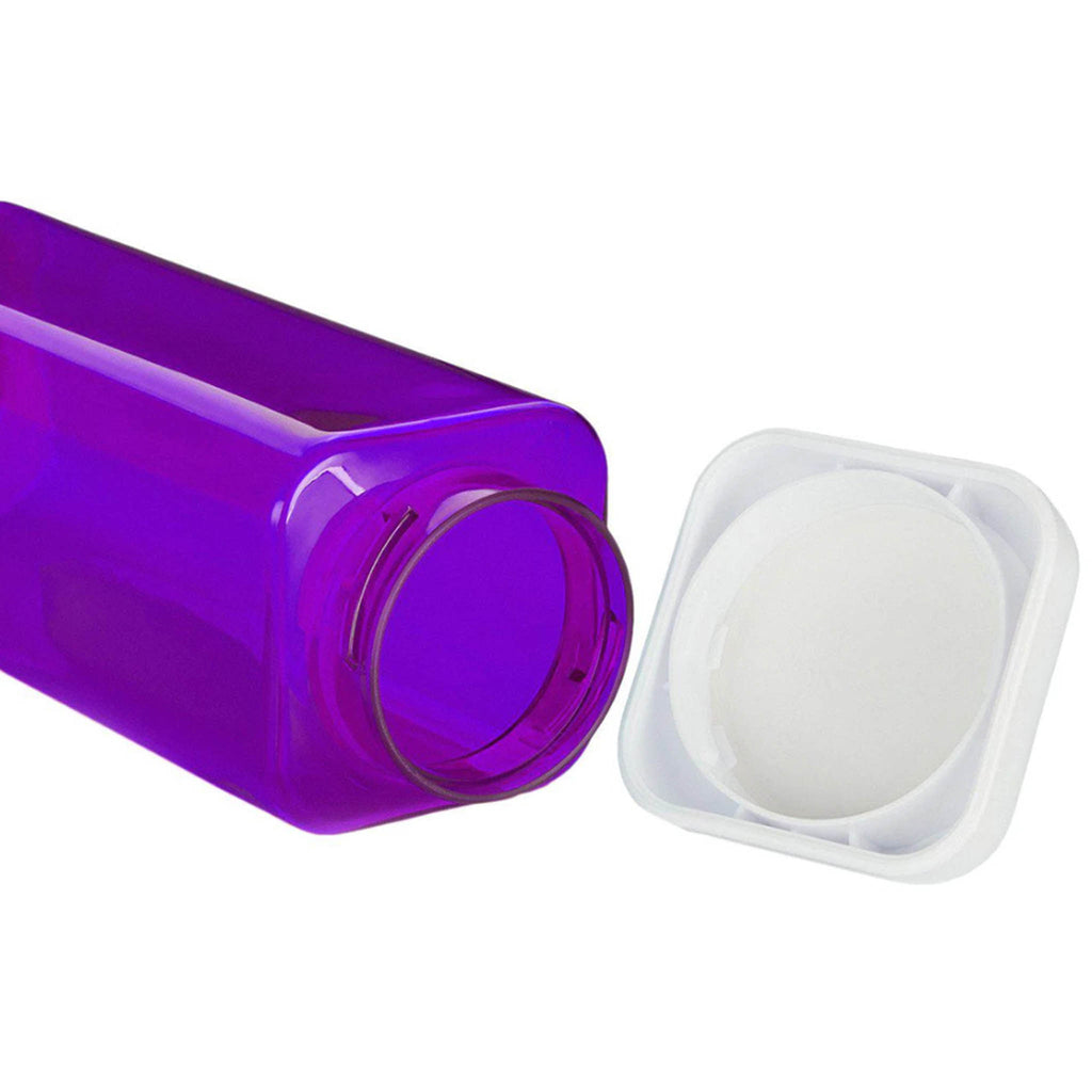 Silicone gaskets ensure a leak-proof seal, and the square design prevents an awkward roll across the gym floor if you knock it over. Made from BPA-free Tritan plastic, this hydration bottle is made tough and is ready for wherever life takes you. 