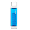 Clean Hydration Company The Infuser Square Water Bottle in blue.