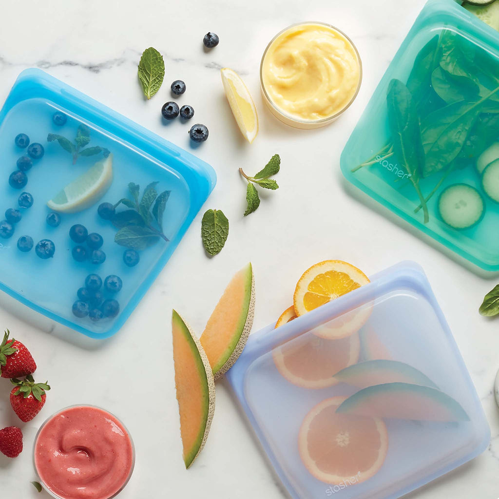 Stasher Plastic Free Reusable Storage Bag from Abode New York