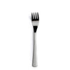 DAVID MELLOR CUTLERY Café dessert fork. PRODUCT CODE 2520022.  Satin finish. Length: 18.1cm Width: 2.4cm Material: 18/10 stainless steel Dishwasher safe: Yes.