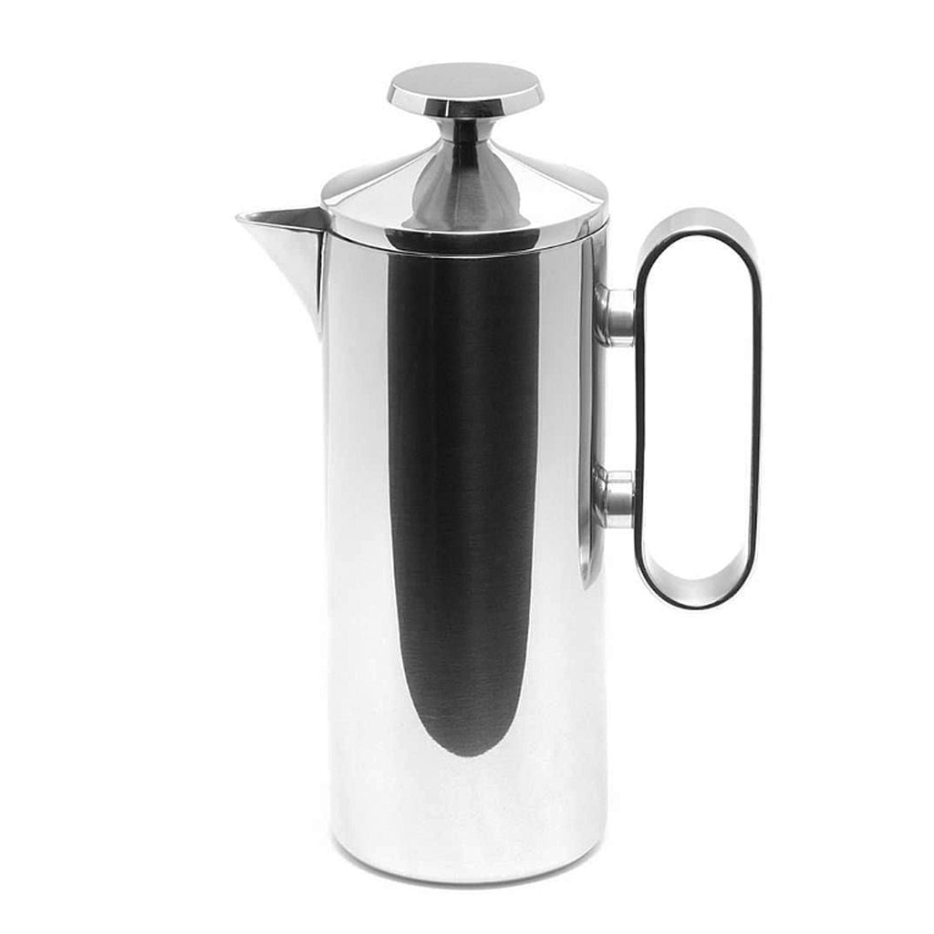 David Mellor cafetière 3 cup stainless steel handle. SKU 4801118. Drawing on the company's fine tradition of metalwork design, these press-filter coffee pots are superbly made in stainless steel with a high polish finish. 