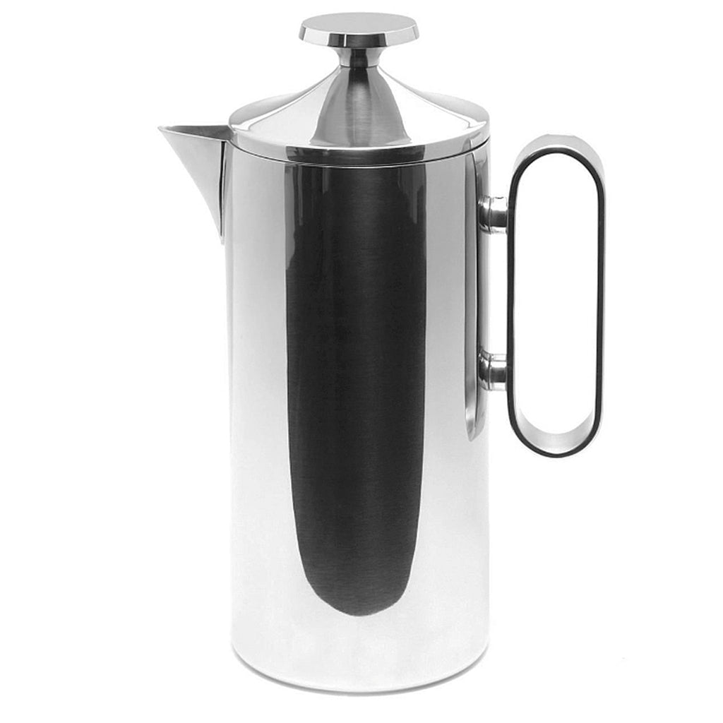David Mellor cafetière 8 cup stainless steel handle. SKU 4801314. A new collection of stainless steel cafetières designed by Corin Mellor. Drawing on the company's fine tradition of metalwork design, these press-filter coffee pots are superbly made in stainless steel with a high polish finish.