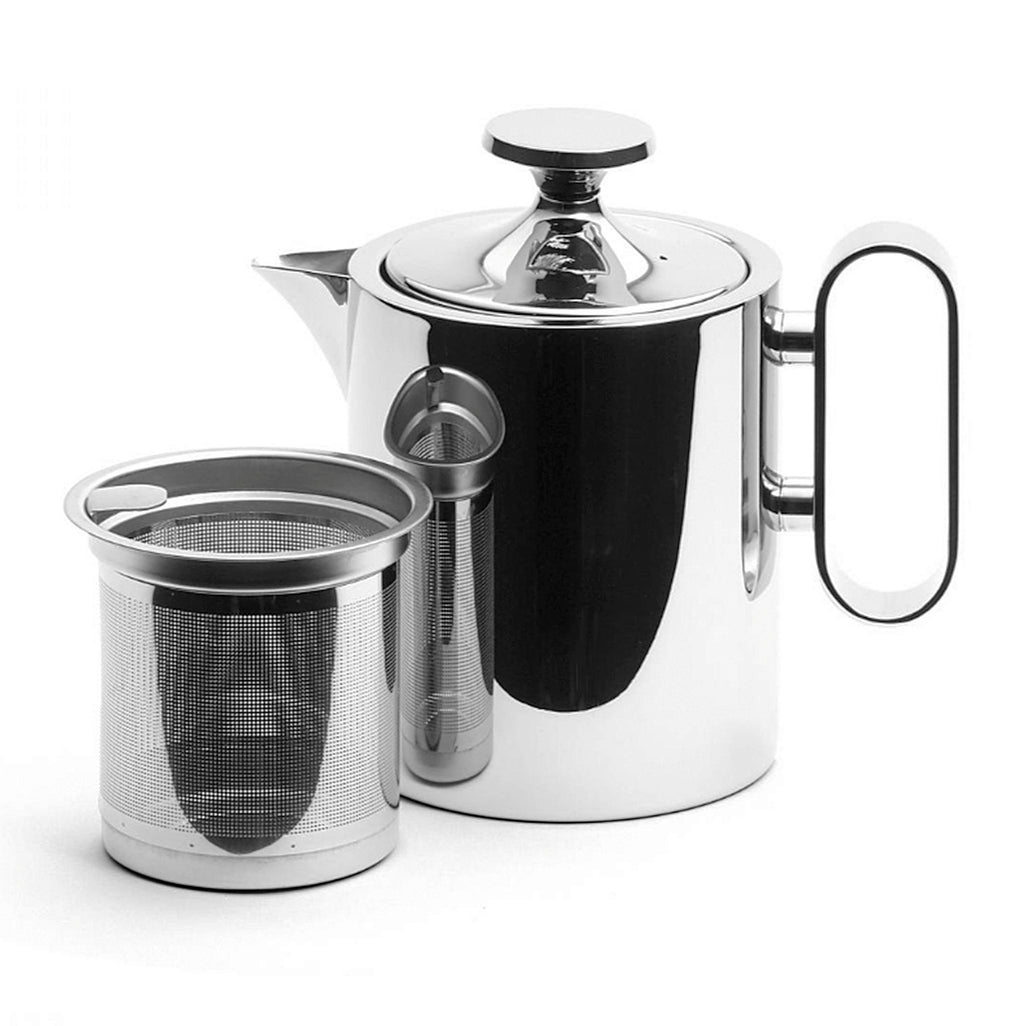 Designed by Corin Mellor, our award-winning stainless steel tableware range has an unmistakably purist design quality. It began with the cafetières but has recently been expanded to become a comprehensive tableware collection, including tea pots, cafetières, sugar pots, creamers, toast racks and trays.